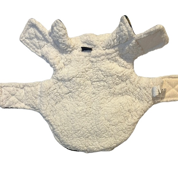 🐾❤️👀 The CUTEST dog sweater / jacket. Colorful, so dang cute!! Very warm. XS - Picture 6 of 6